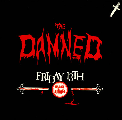 洋楽 THE DAMNED 1981 The Damned Friday 13th German 12